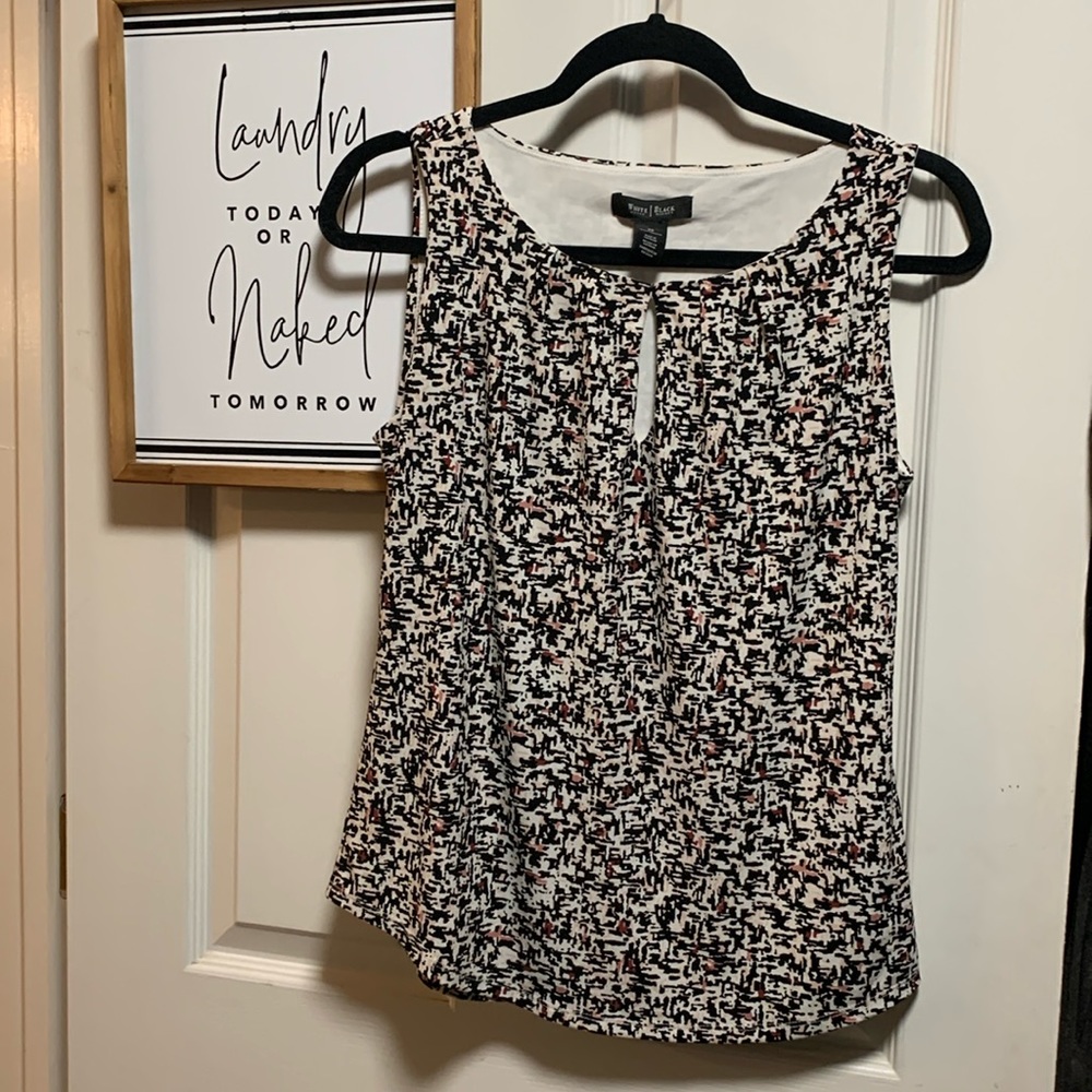 White House Black Market sleeveless top size XSmall